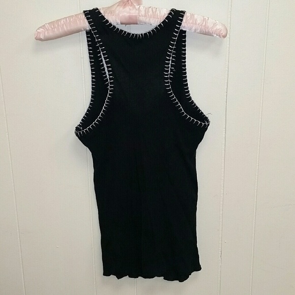 SOLD Guess gem tank top, silver embellishments,S - Picture 5 of 7